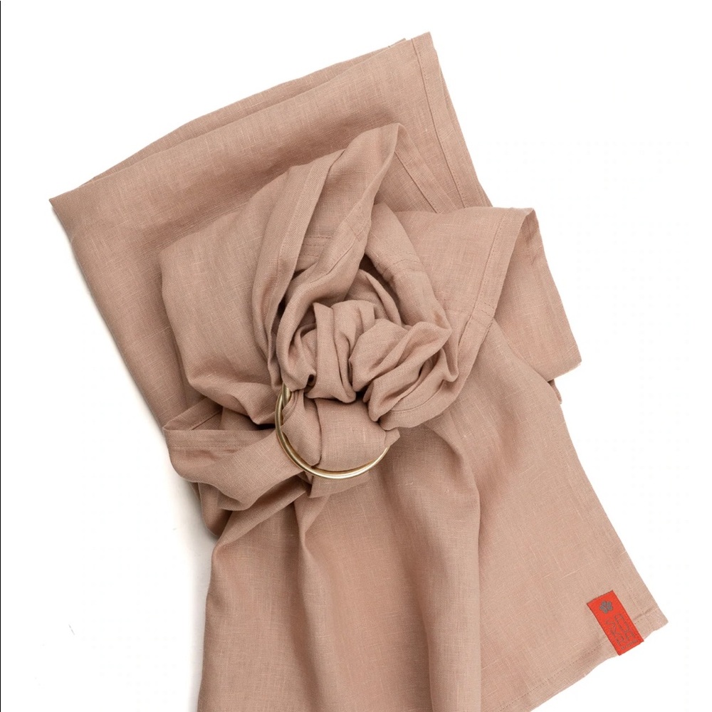 Salt / Basics Linen Ring Sling Baby Carrier - Standard - 75"